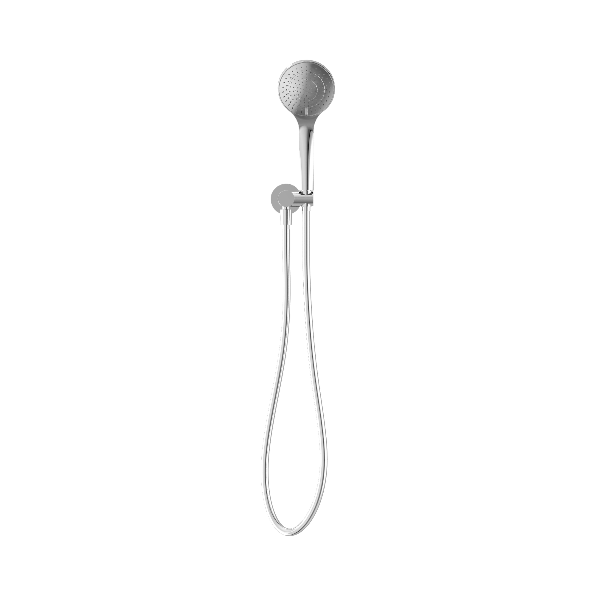 Nero Mecca Shower On Bracket With Air Shower, Chrome