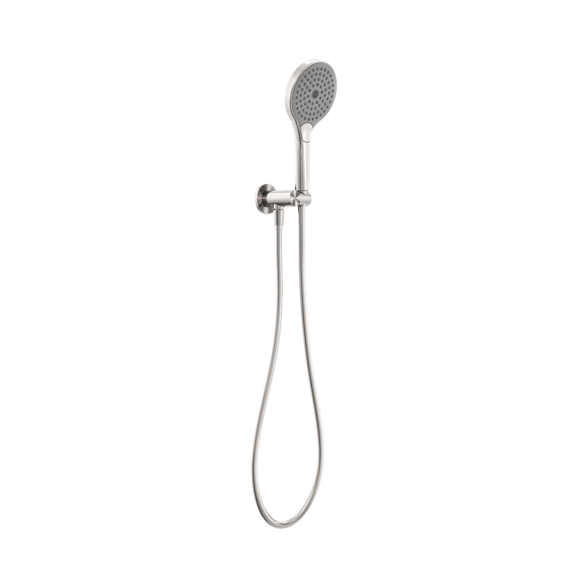 Nero Mecca Shower On Bracket With Air Shower II, Brushed Nickel