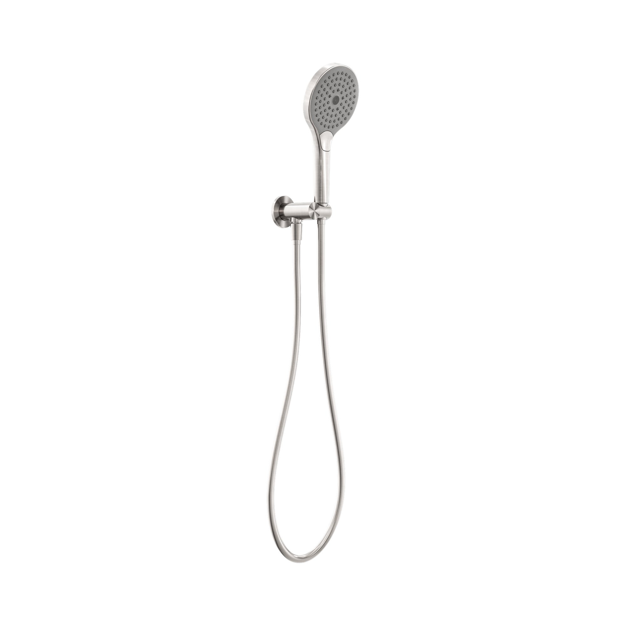 Nero Mecca Shower On Bracket With Air Shower II, Brushed Nickel