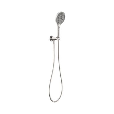 Nero Mecca Shower On Bracket With Air Shower II, Brushed Nickel