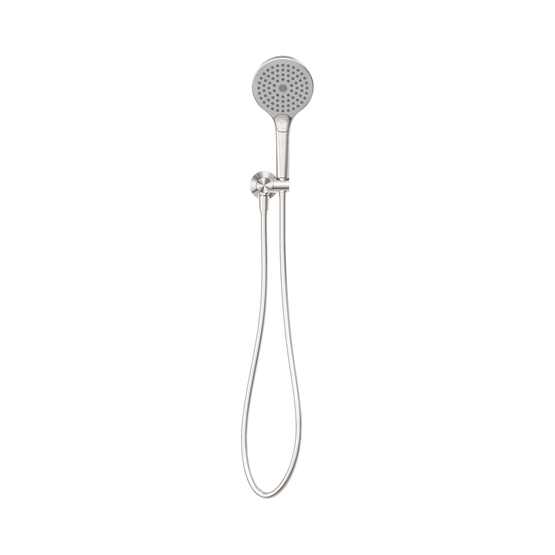Nero Mecca Shower On Bracket With Air Shower II, Brushed Nickel