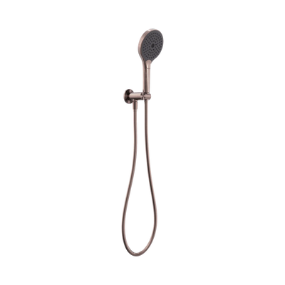 Nero Mecca Shower On Bracket With Air Shower II, Brushed Bronze