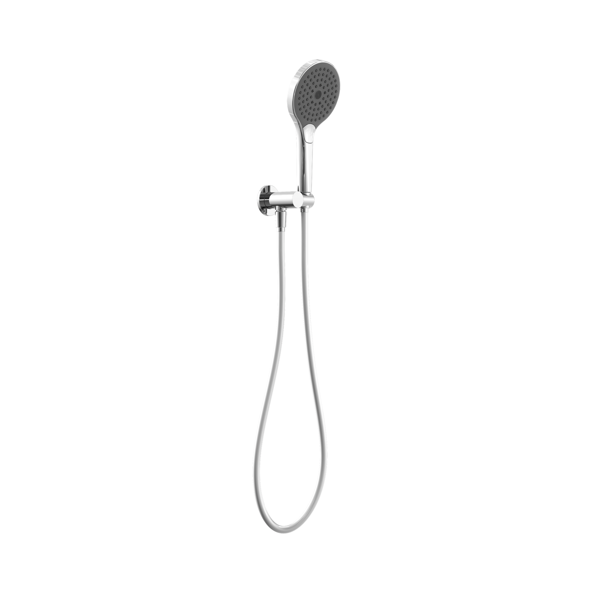 Nero Mecca Shower On Bracket With Air Shower II, Chrome