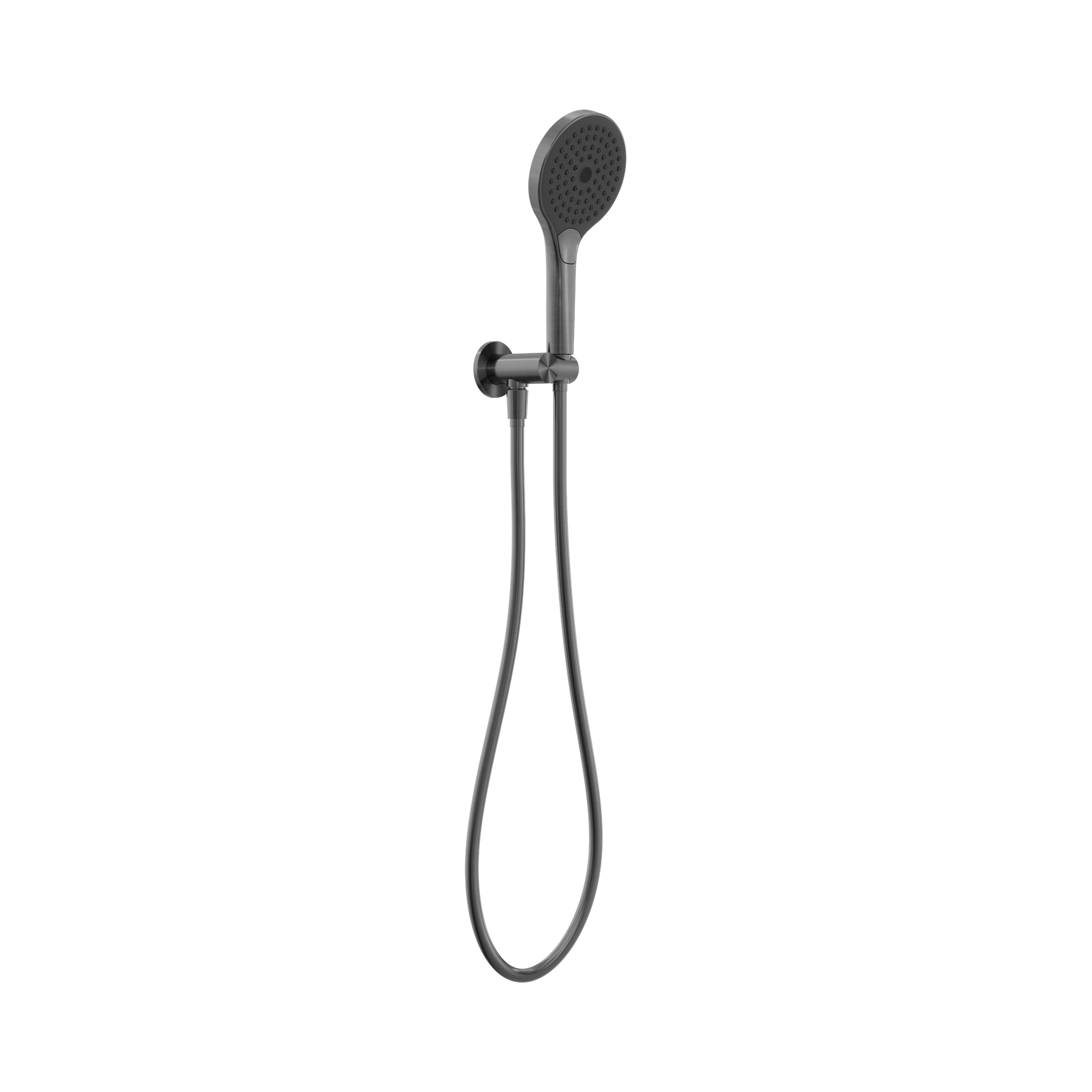 Nero Mecca Shower On Bracket With Air Shower II, Gun Metal