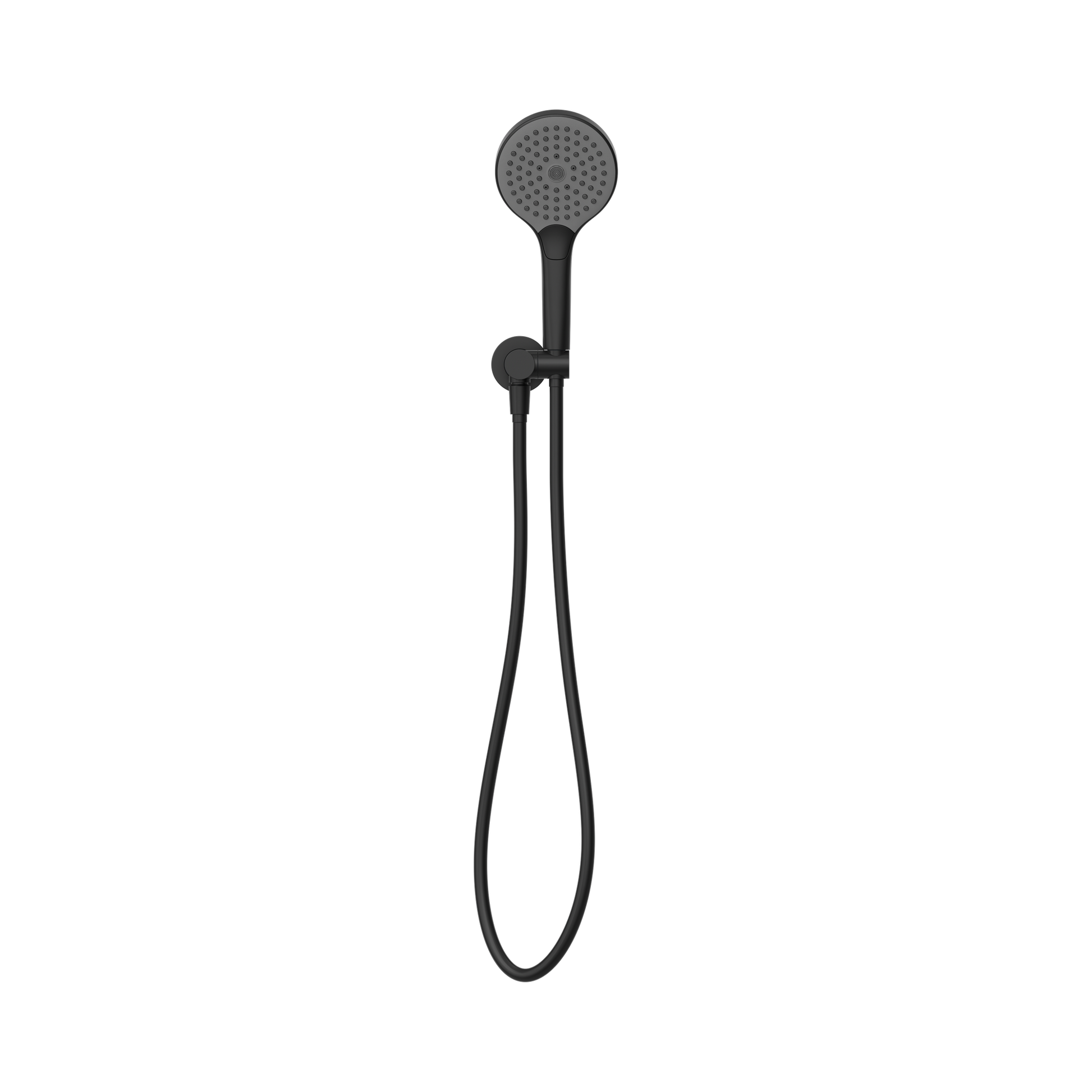 Nero Mecca Shower On Bracket With Air Shower II, Matte Black