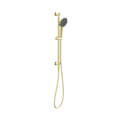 Nero Mecca Shower Rail With Air Shower II, Brushed Gold
