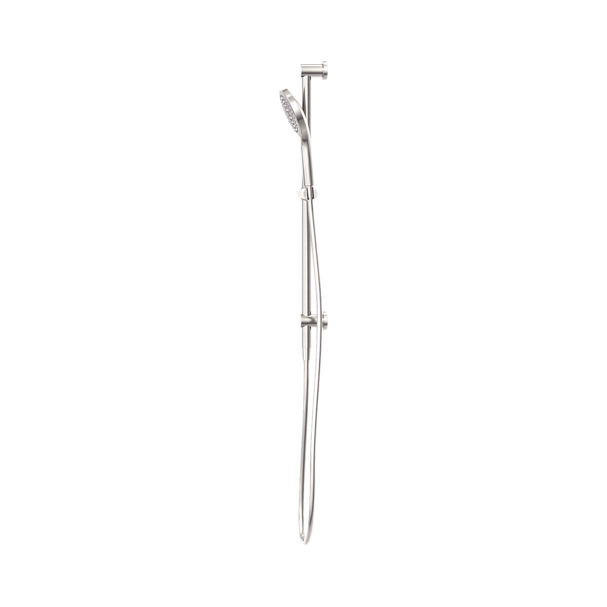 Nero Mecca Shower Rail With Air Shower II, Brushed Nickel