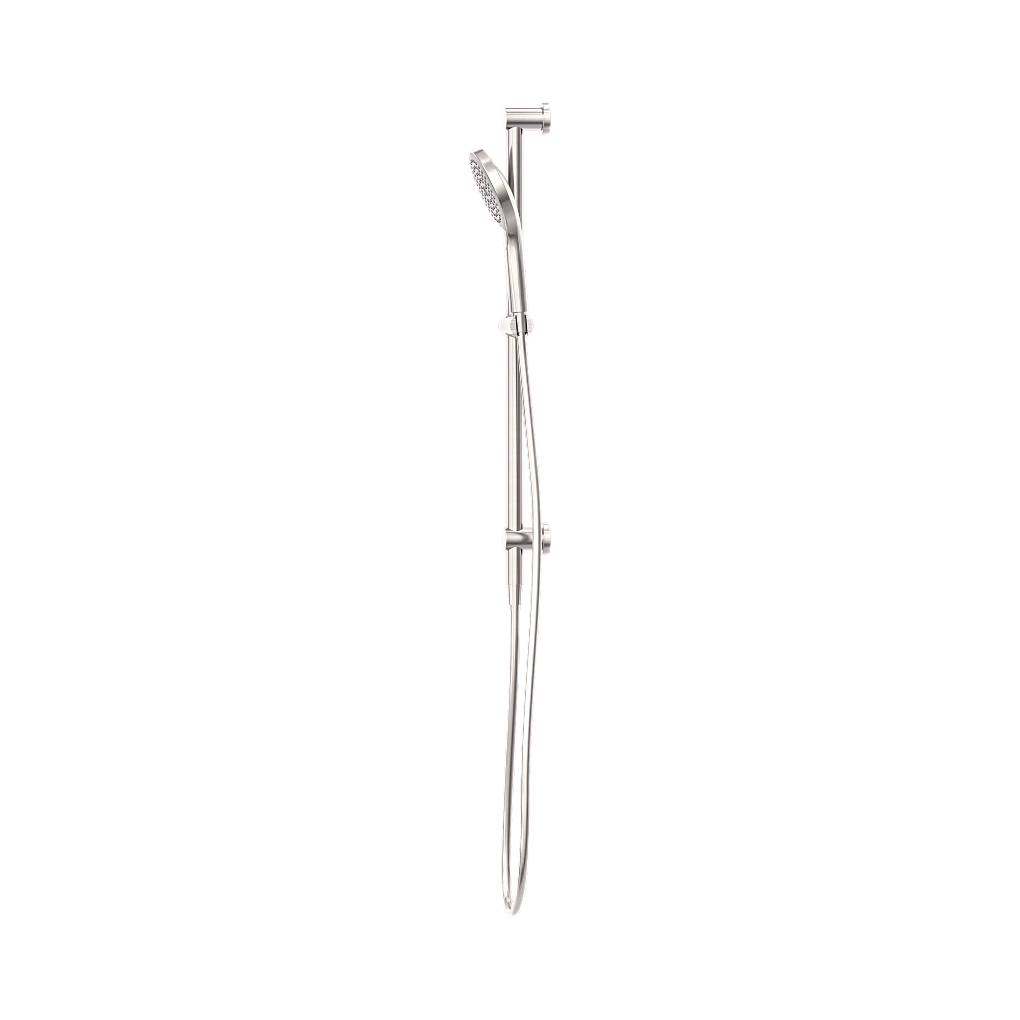 Nero Mecca Shower Rail With Air Shower II, Brushed Nickel