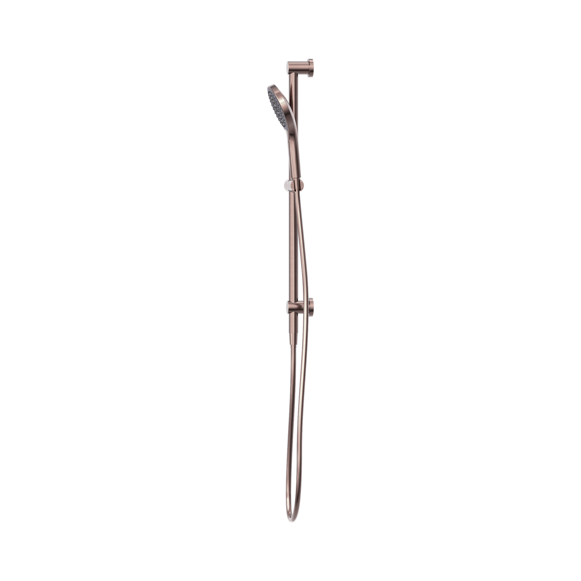Nero Mecca Shower Rail With Air Shower II, Brushed Bronze