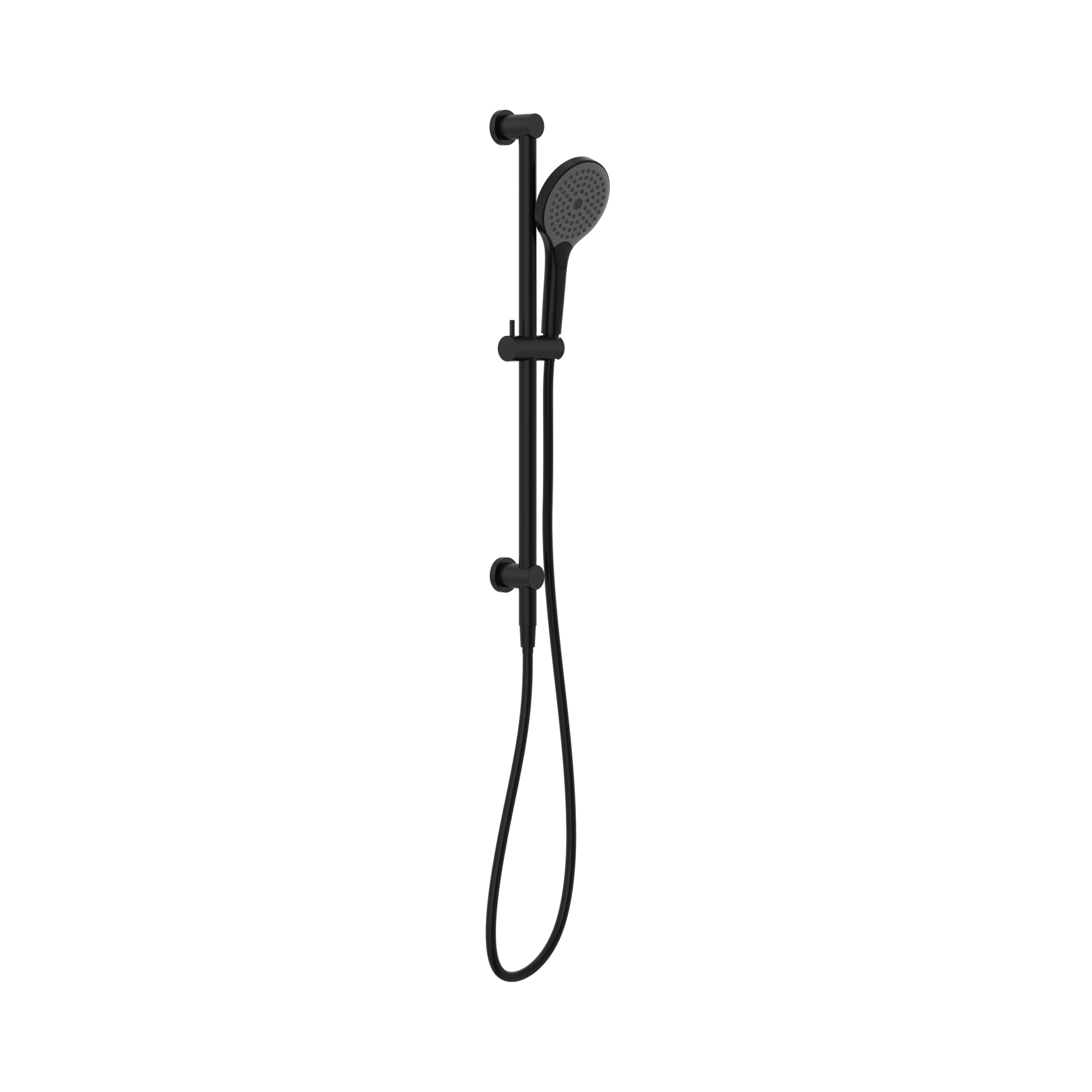 Nero Mecca Shower Rail With Air Shower II, Matte Black