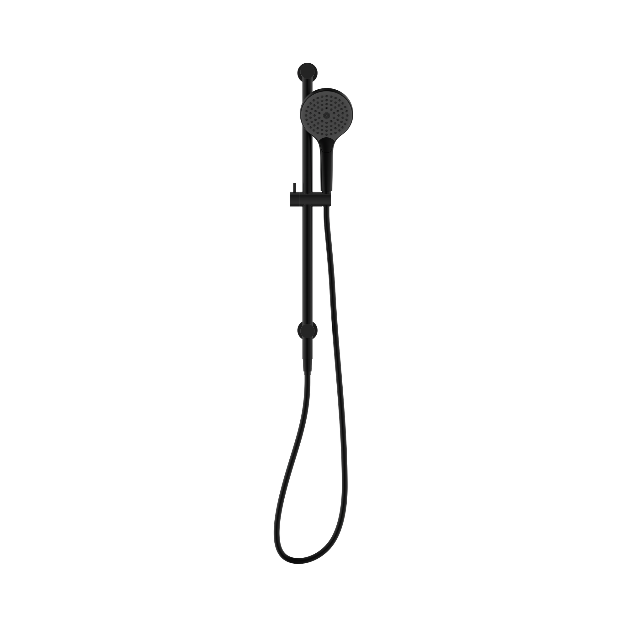 Nero Mecca Shower Rail With Air Shower II, Matte Black