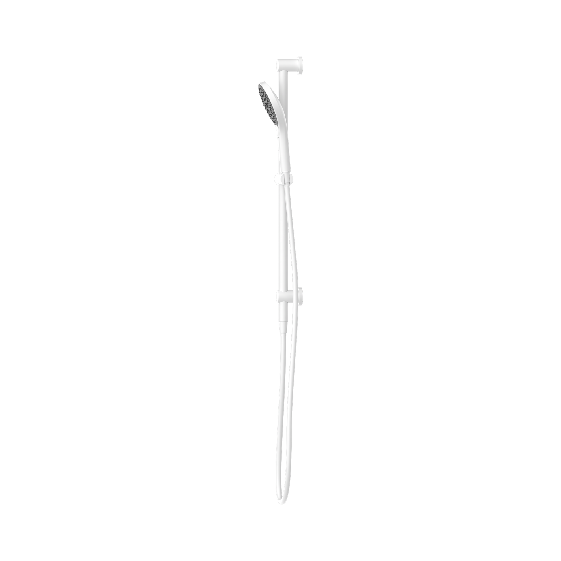 Nero Mecca Shower Rail With Air Shower II, Matte White