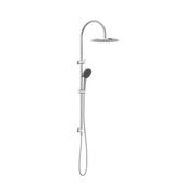 Nero Mecca Twin Shower With Air Shower II, Chrome