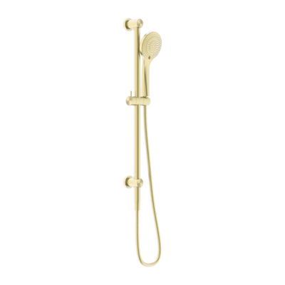 Nero Mecca Shower Rail With Air Shower, Brushed Gold