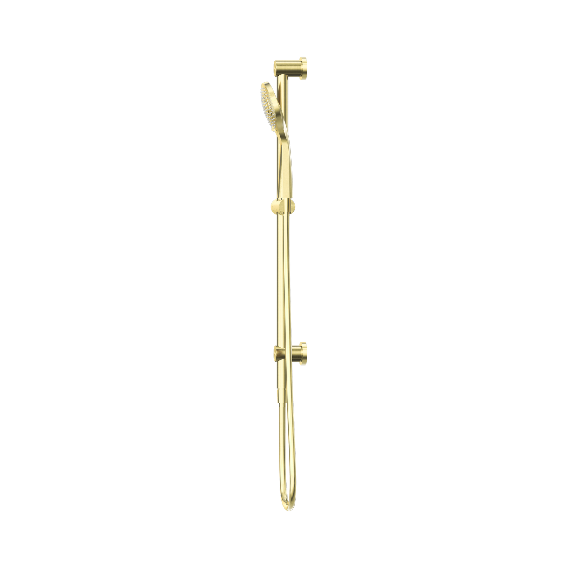 Nero Mecca Shower Rail With Air Shower, Brushed Gold