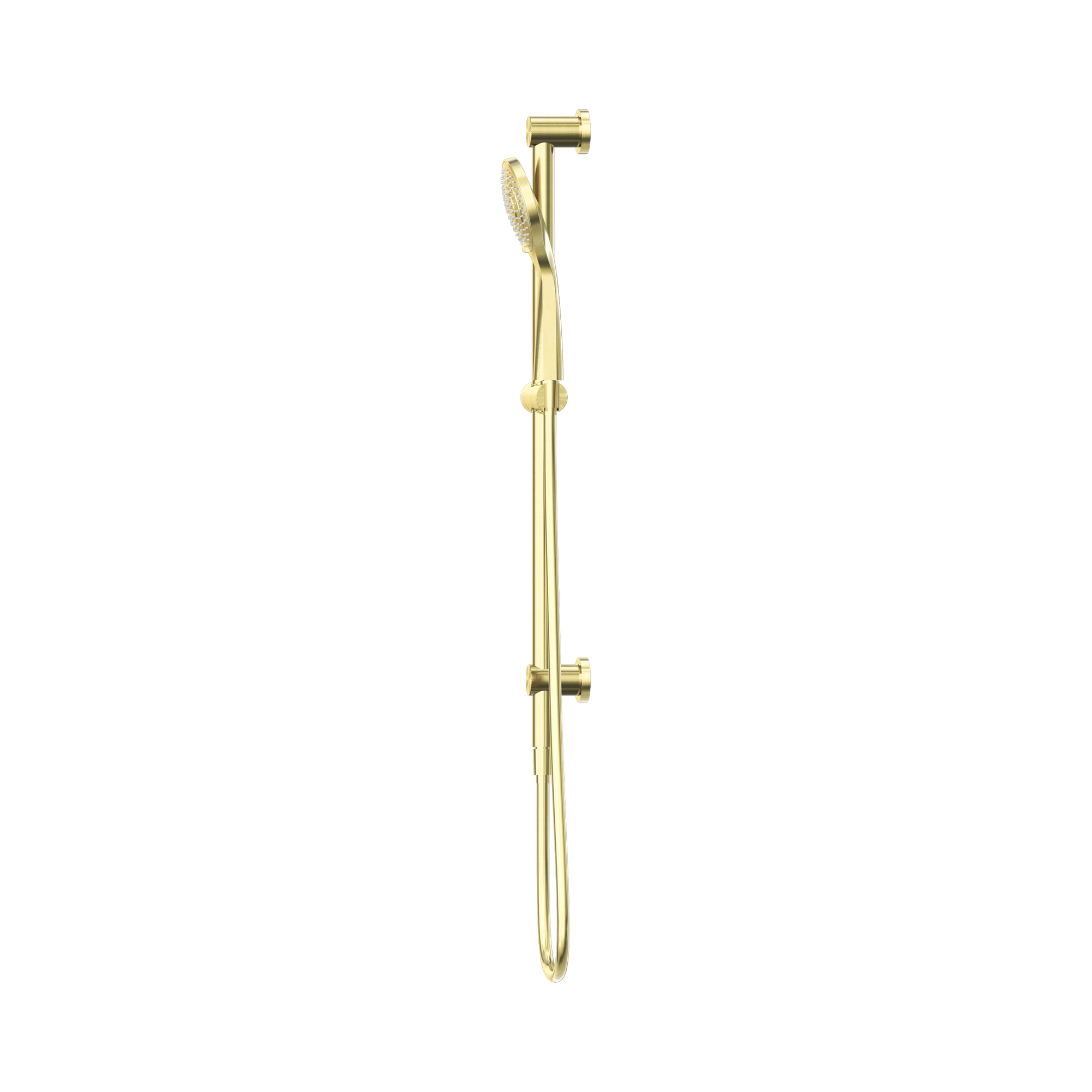 Nero Mecca Shower Rail With Air Shower, Brushed Gold