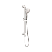 Nero Mecca Shower Rail With Air Shower, Brushed Nickel