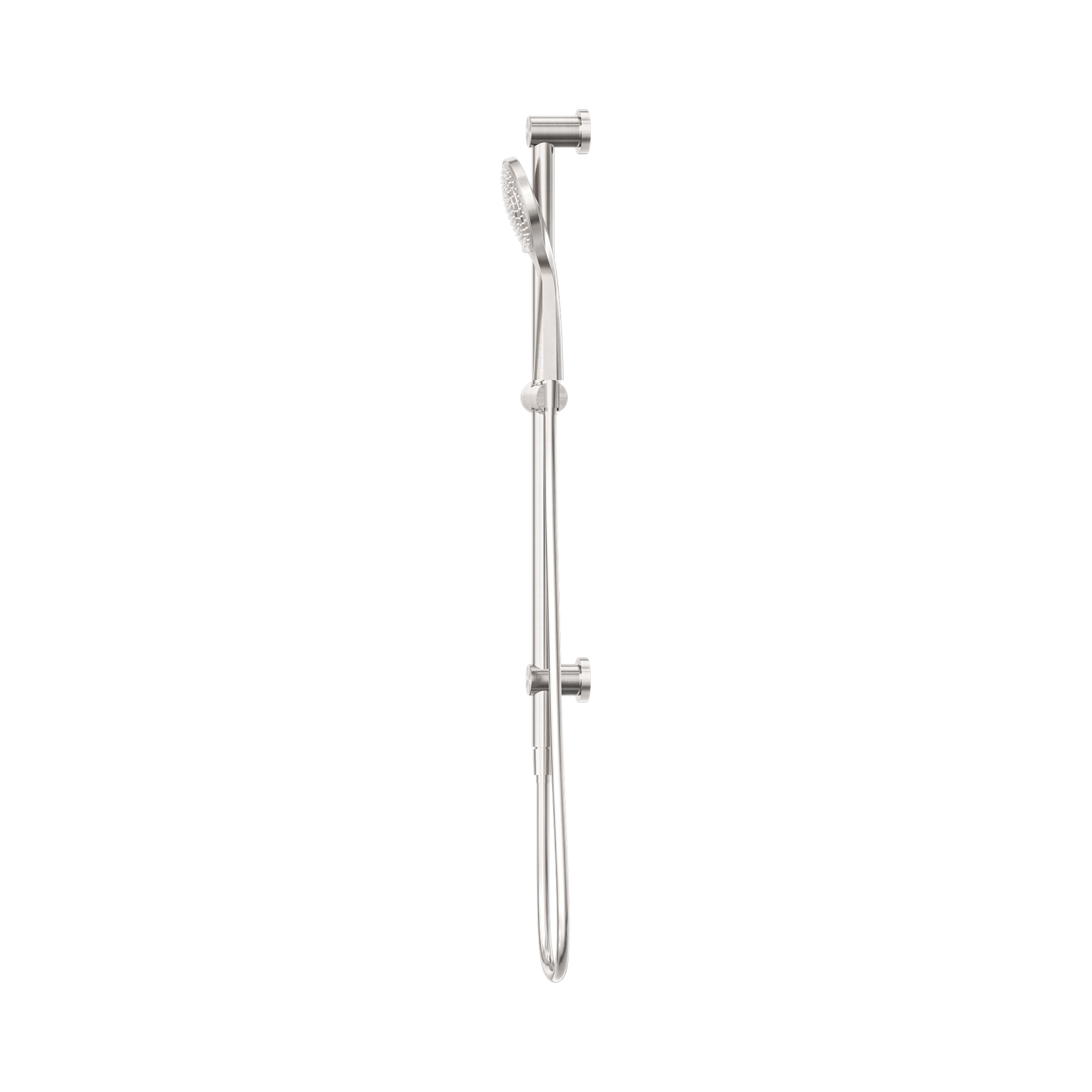 Nero Mecca Shower Rail With Air Shower, Brushed Nickel