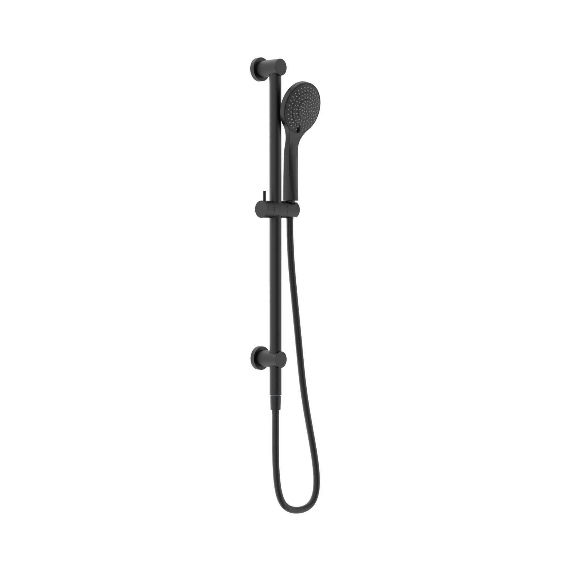Nero Mecca Shower Rail With Air Shower, Matte Black
