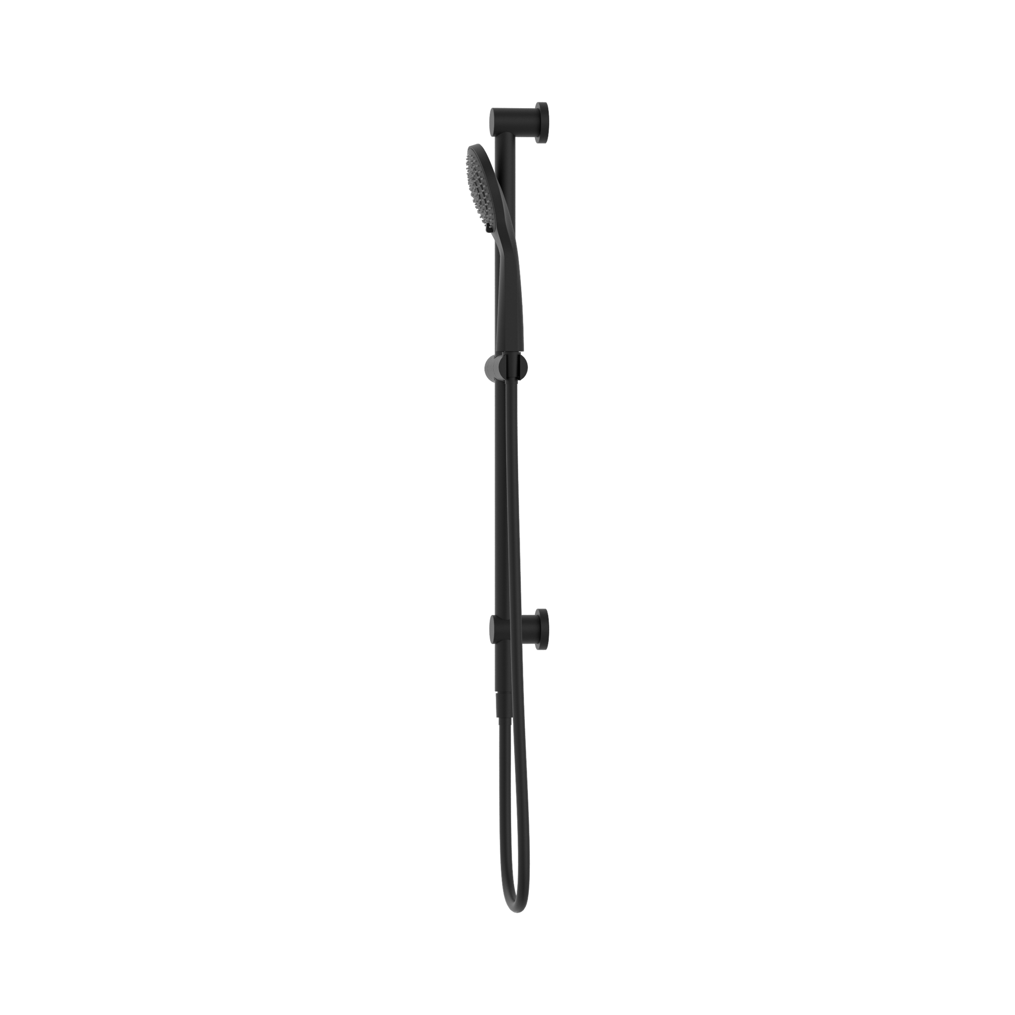 Nero Mecca Shower Rail With Air Shower, Matte Black