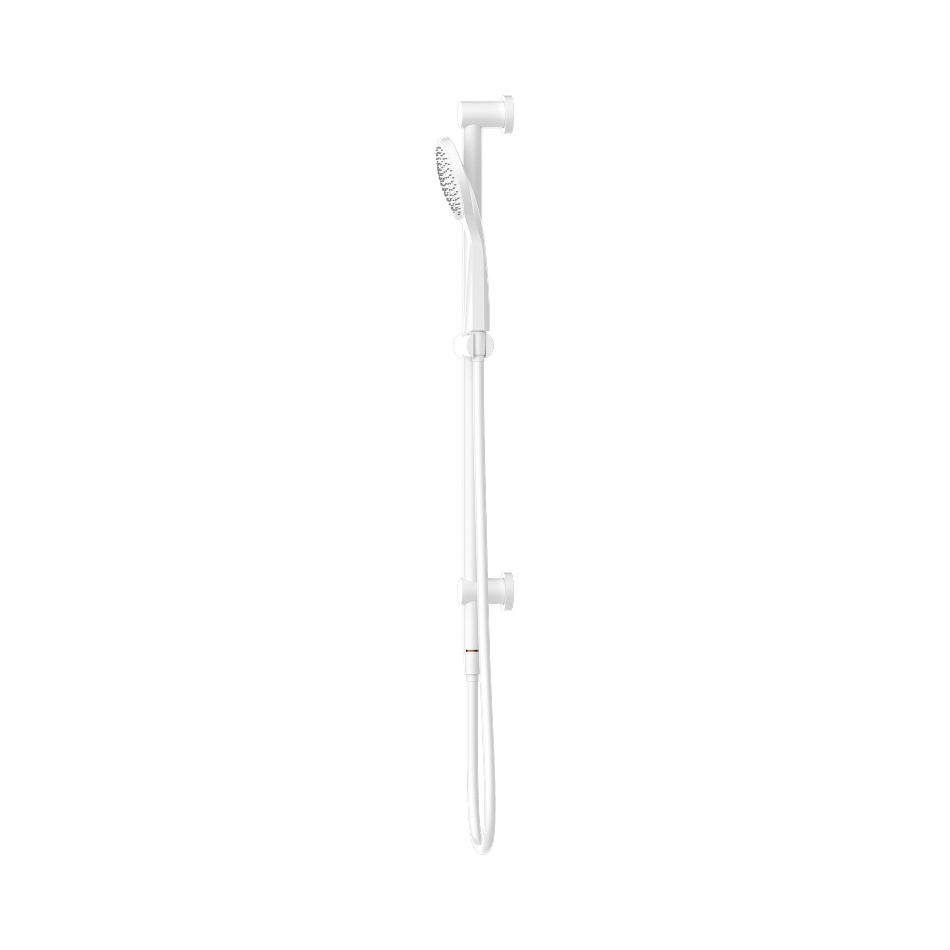 Nero Mecca Shower Rail With Air Shower, Matte White