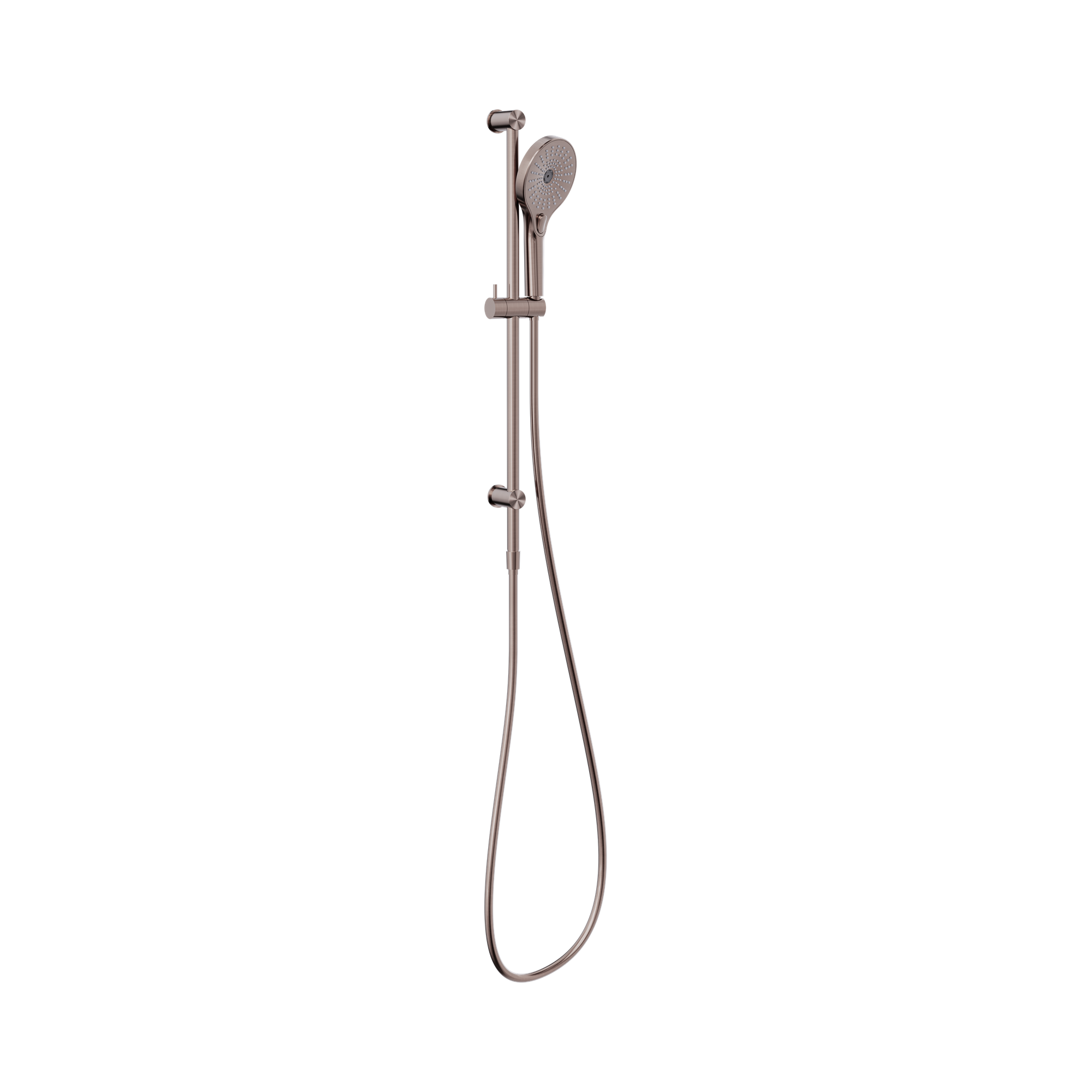 Nero Mecca Shower Rail, Brushed Bronze