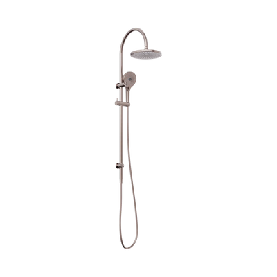 Nero Mecca Twin Shower, Brushed Bronze