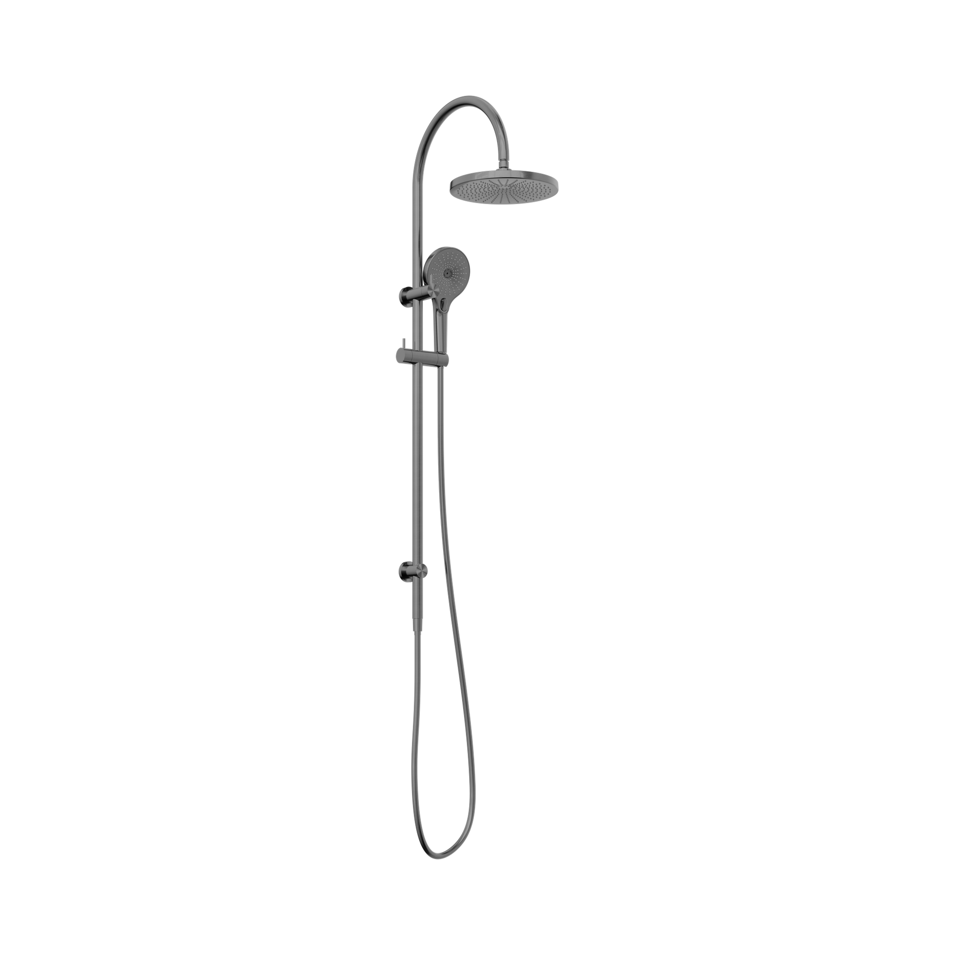 Nero Mecca Twin Shower, Gun Metal