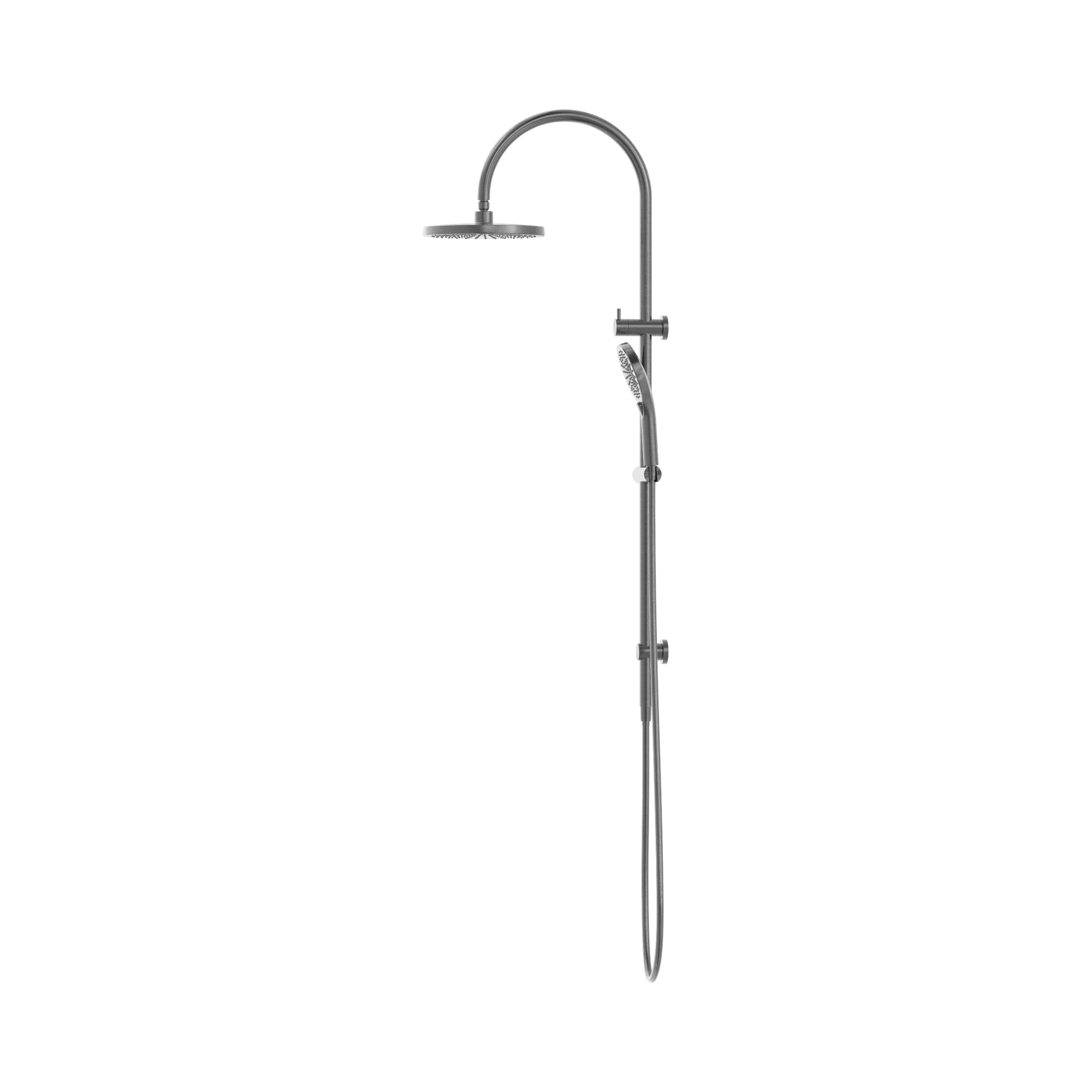 Nero Mecca Twin Shower, Gun Metal
