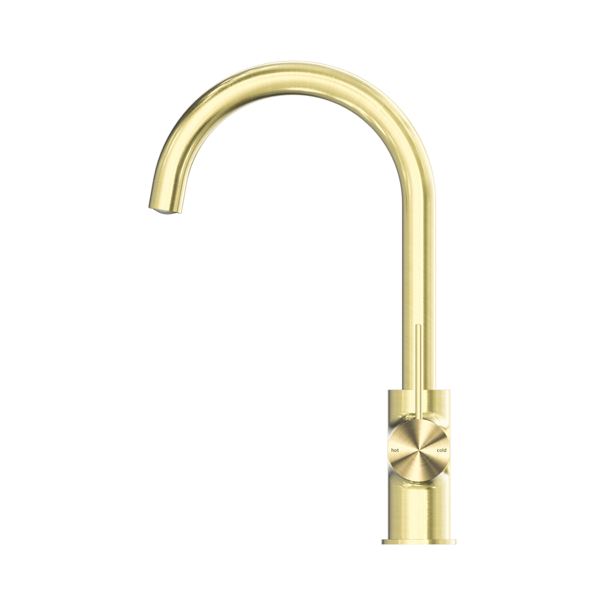 Nero Mecca Kitchen Mixer, Brushed Gold