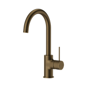 Nero Mecca Kitchen Mixer, Tumbled Antique Brass