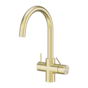 Nero Mecca 3 Way Filtered Mixer Tap, Brushed Gold