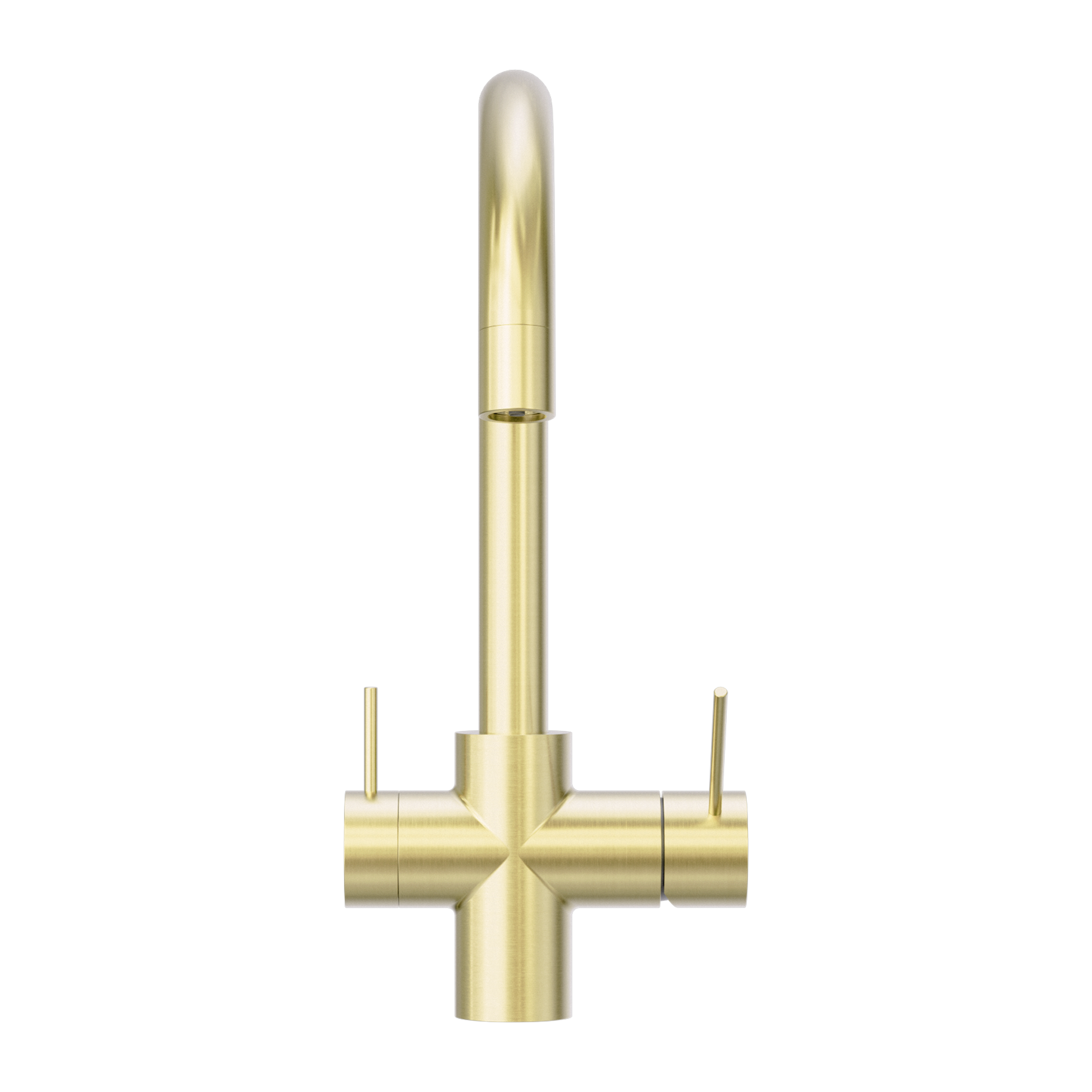 Nero Mecca 3 Way Filtered Mixer Tap, Brushed Gold