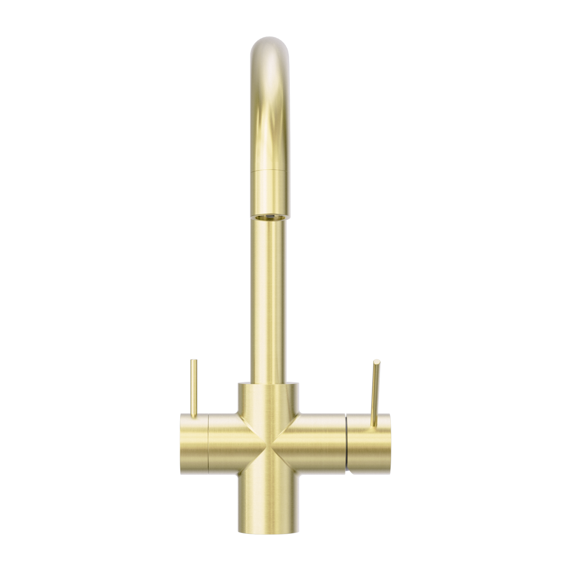 Nero Mecca 3 Way Filtered Mixer Tap, Brushed Gold