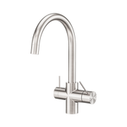 Nero Mecca 3 Way Filtered Mixer Tap, Brushed Nickel