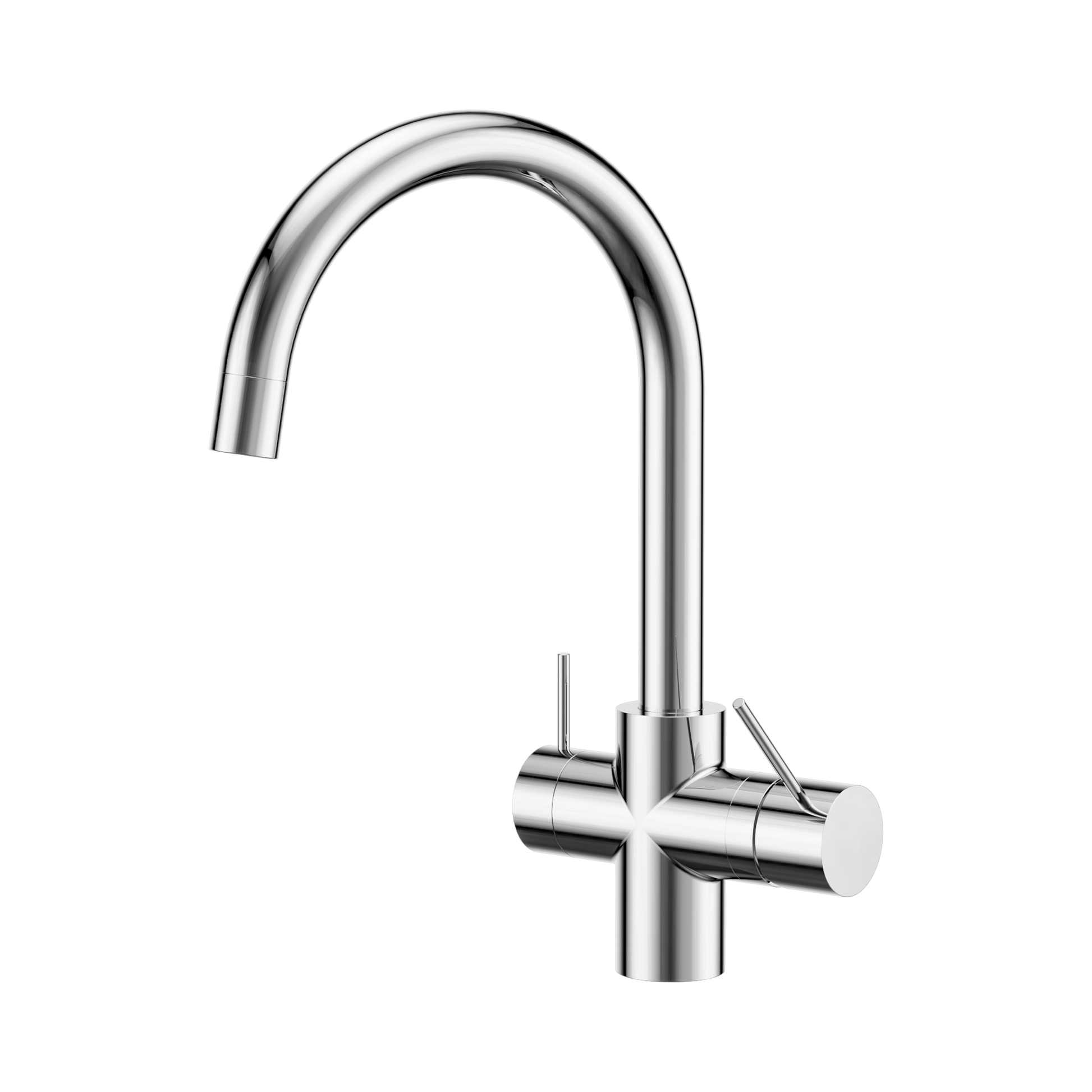 Nero Mecca 3 Way Filtered Mixer Tap, Chrome