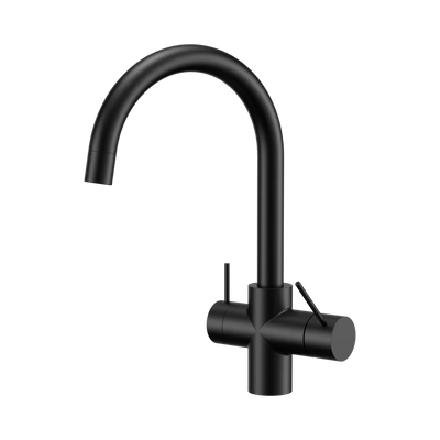 Nero Mecca 3 Way Filtered Mixer Tap, Matte Black