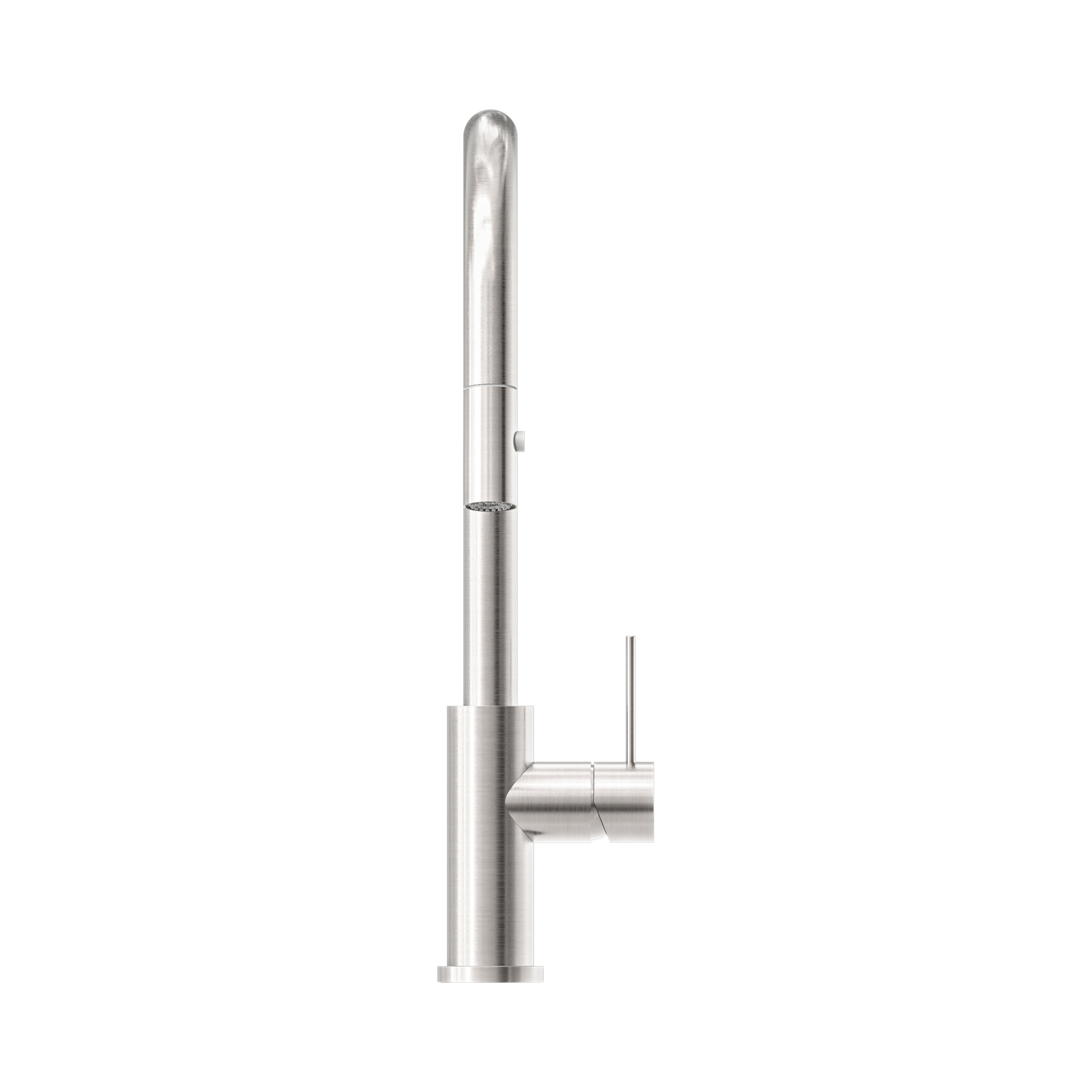 Nero Mecca Pull Out Sink Mixer With Vegie Spray Function, Brushed Nickel