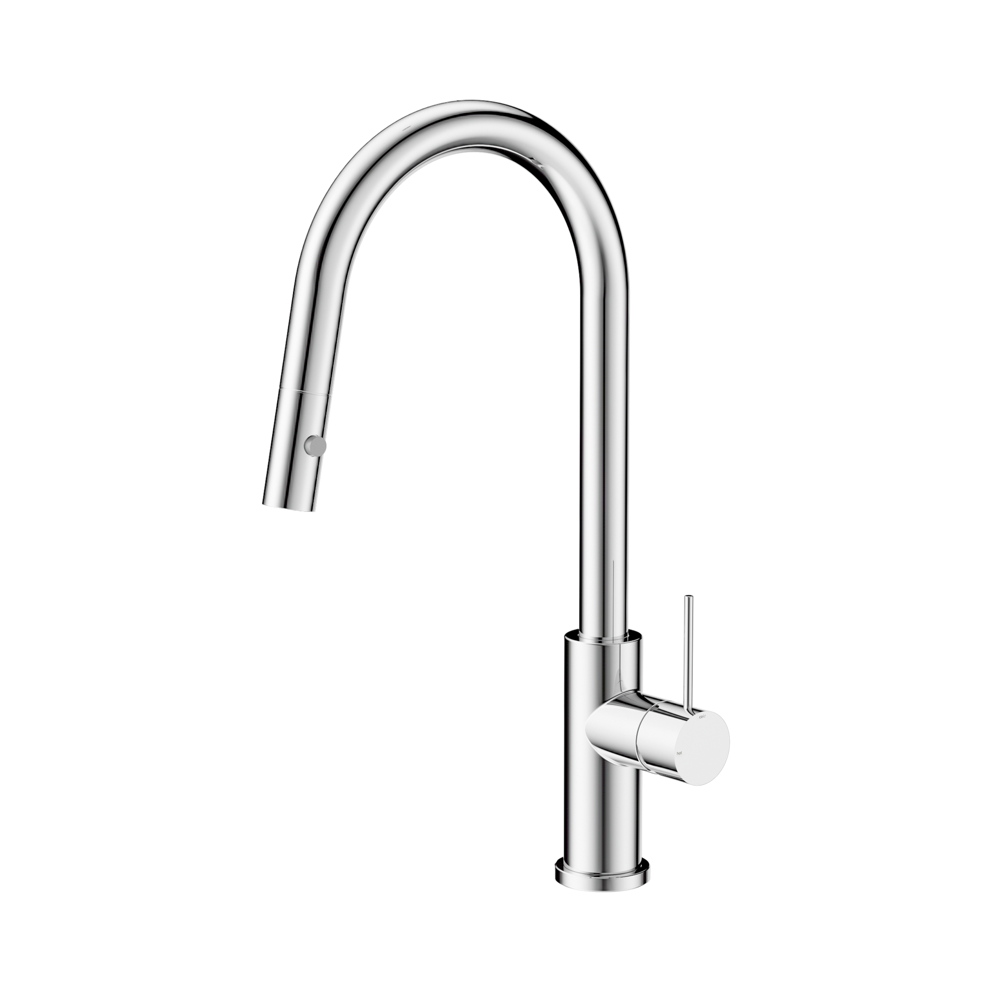 Nero Mecca Pull Out Sink Mixer With Vegie Spray Function, Chrome