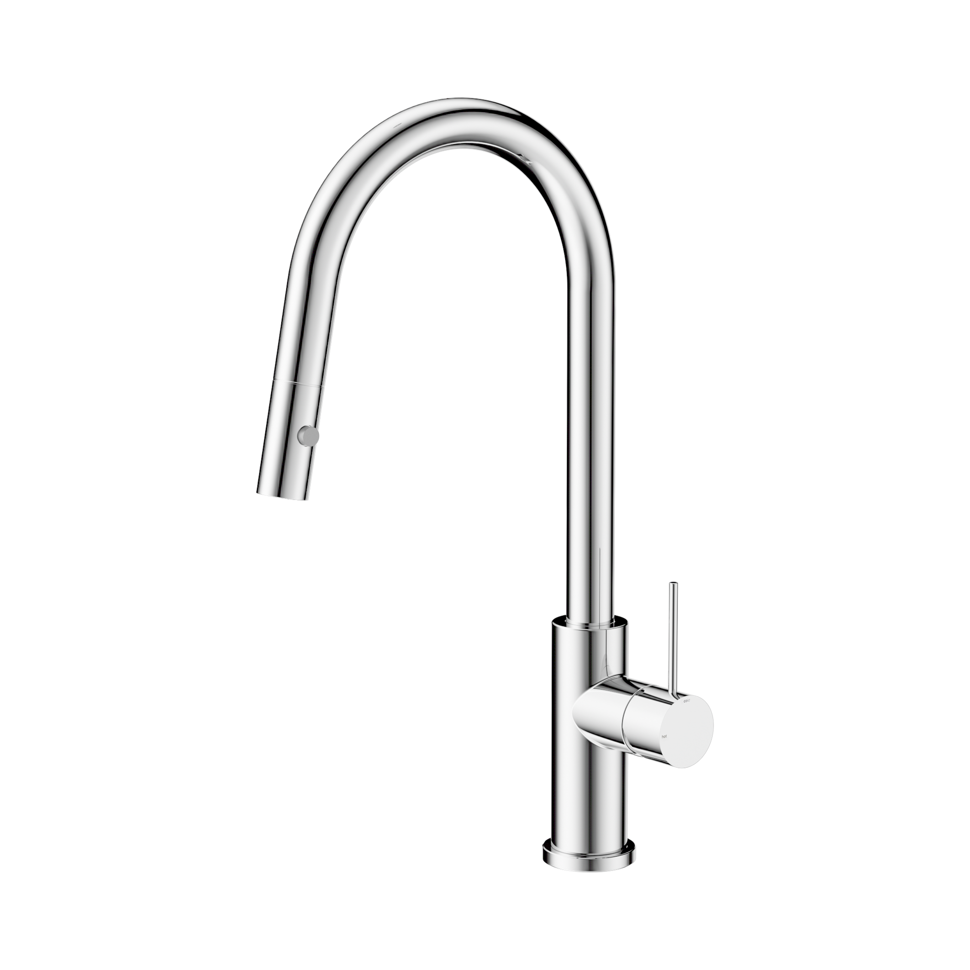 Nero Mecca Pull Out Sink Mixer With Vegie Spray Function, Chrome