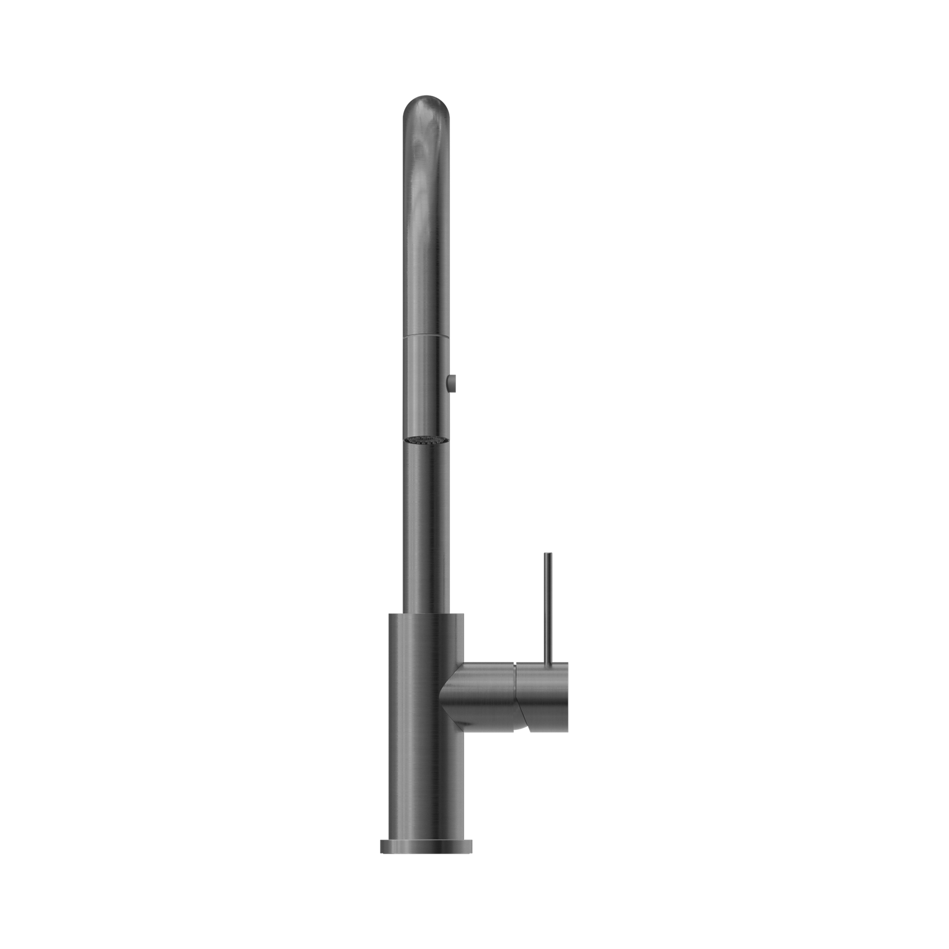 Nero Mecca Pull Out Sink Mixer With Vegie Spray Function, Gun Metal