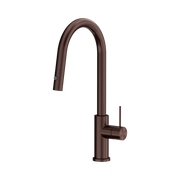 Nero Mecca Pull Out Sink Mixer With Vegie Spray Function, Rome Bronze