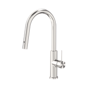 Nero Mecca Smart Sensor Pull Out Kitchen Mixer, Brushed Nickel