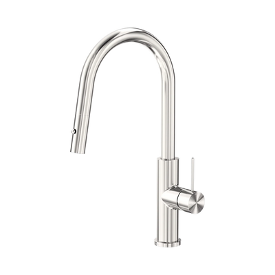 Nero Mecca Smart Sensor Pull Out Kitchen Mixer, Brushed Nickel