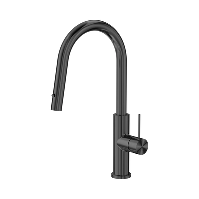 Nero Mecca Smart Sensor Pull Out Kitchen Mixer, Gun Metal