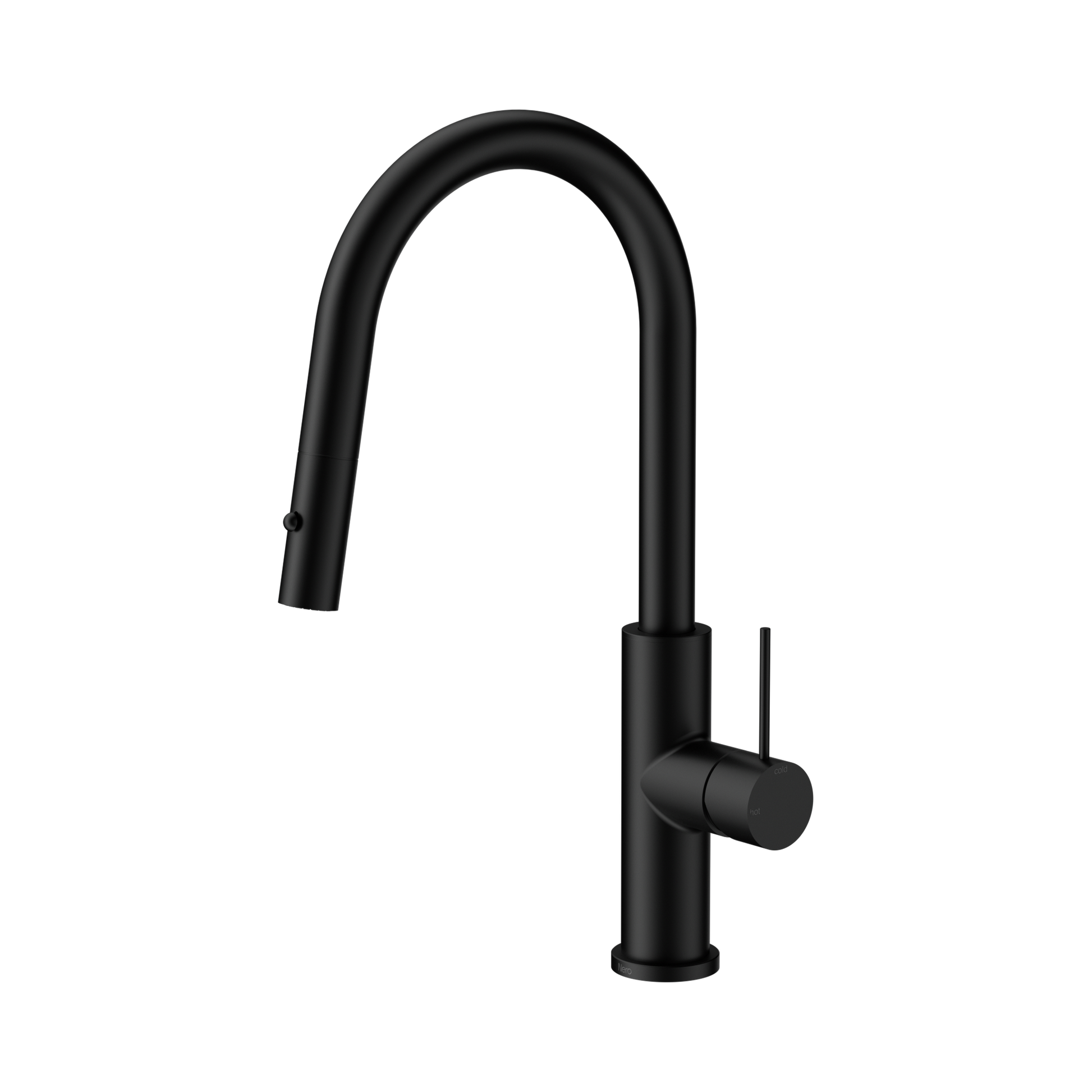 Nero Mecca Smart Sensor Pull Out Kitchen Mixer, Matte Black