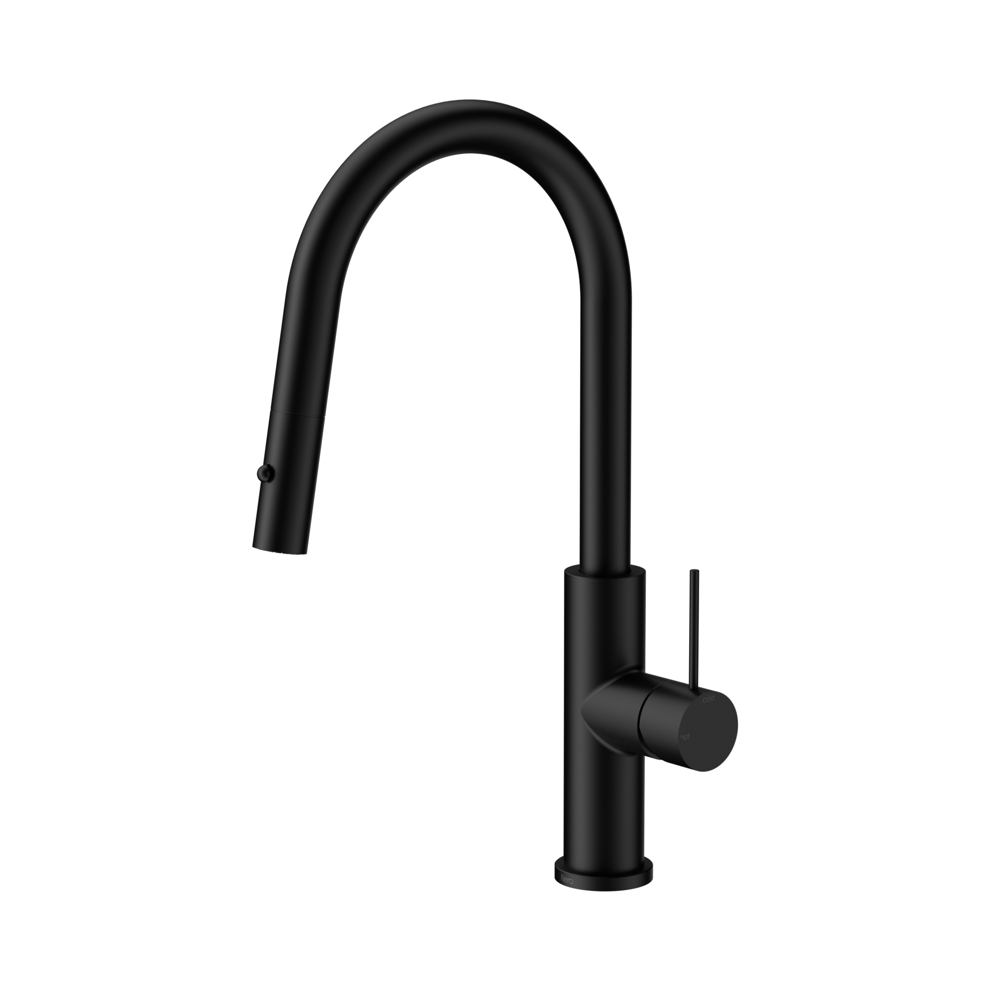 Nero Mecca Smart Sensor Pull Out Kitchen Mixer, Matte Black