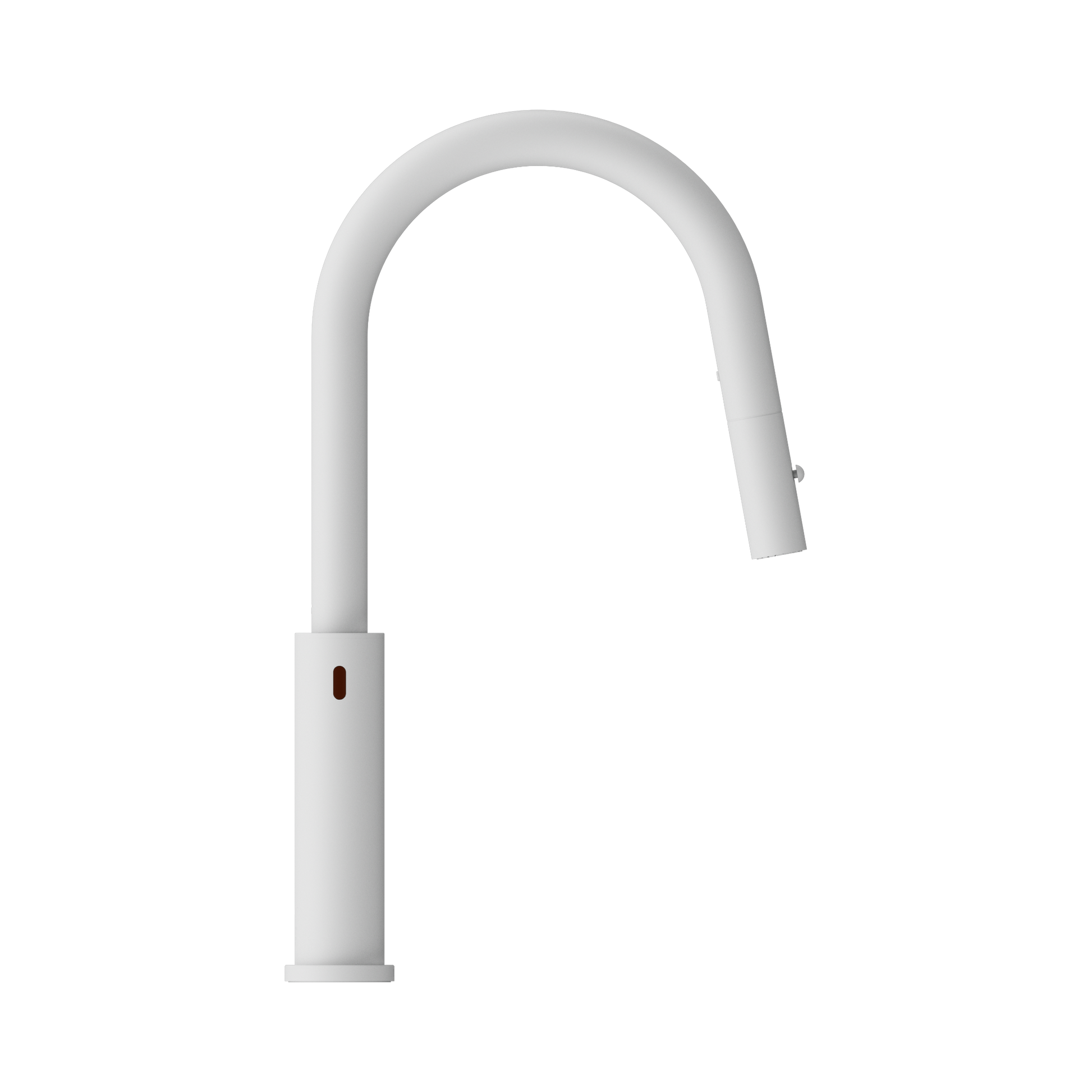 Nero Mecca Smart Sensor Pull Out Kitchen Mixer, Matte White