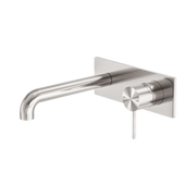 Nero Mecca Wall Mixer Set 120mm, Brushed Nickel