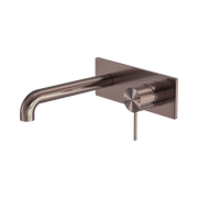 Nero Mecca Wall Mixer Set 120mm, Brushed Bronze